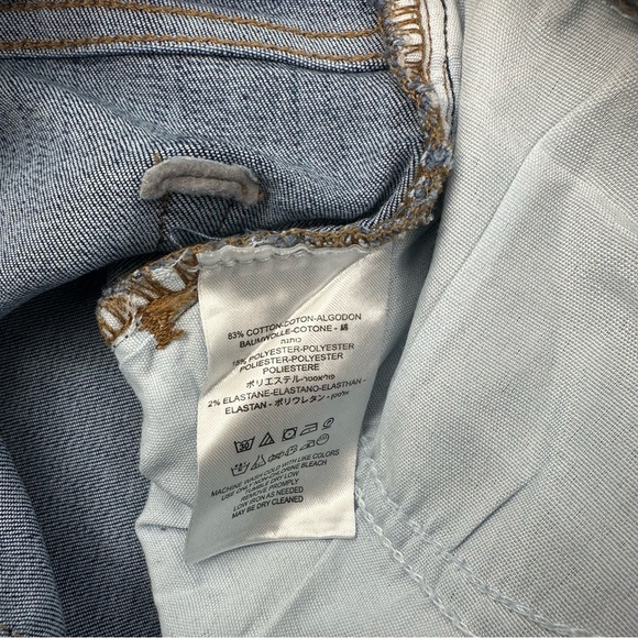 We The Free by Free People Size 28 Flare Leg Jeans Medium Wash Blue Flared - Picture 9 of 9